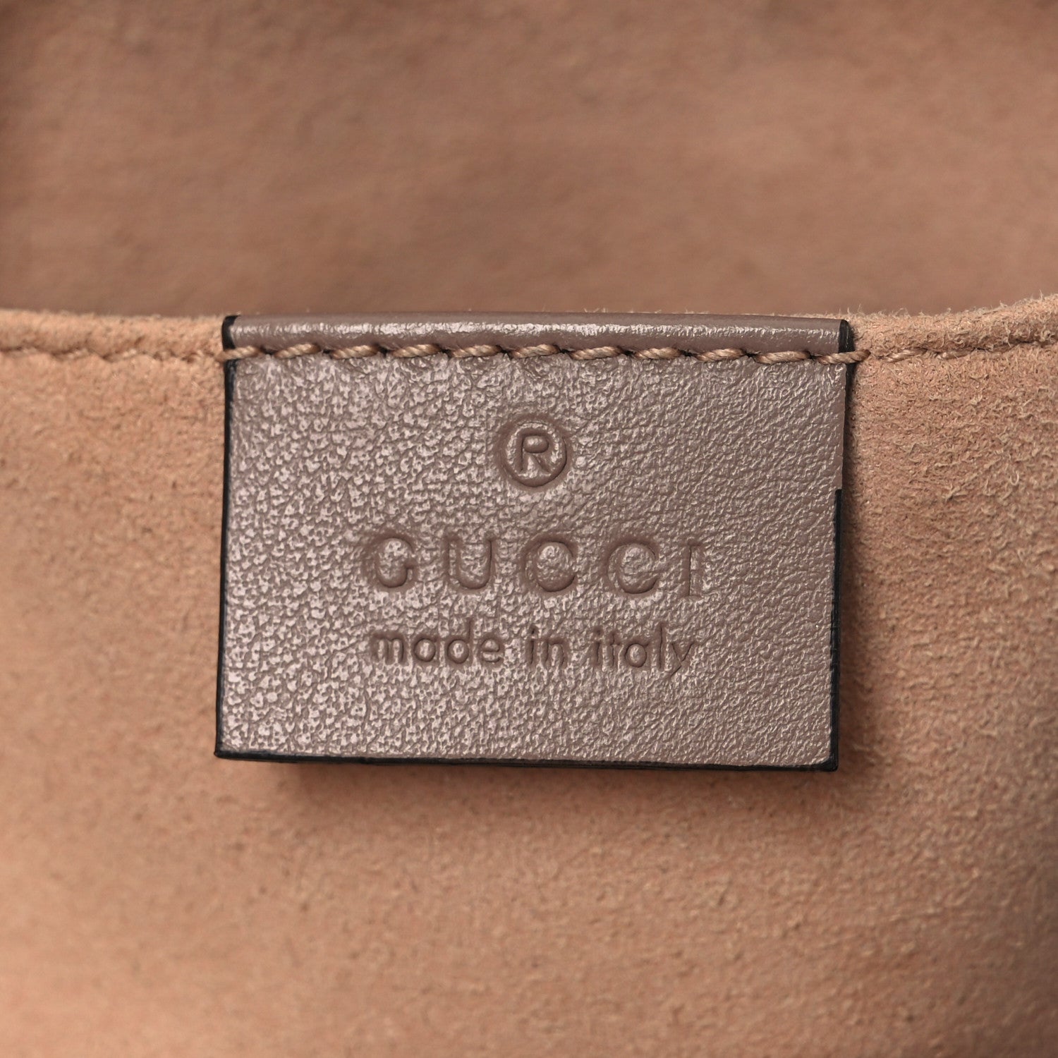 Gucci Calfskin Matelasse Small GG Marmont Chain Shoulder Bag Porcelain Rose 6 of 13