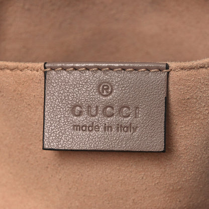 Gucci Calfskin Matelasse Small GG Marmont Chain Shoulder Bag Porcelain Rose 6 of 13