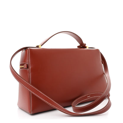 Loro Piana Saddle Calfskin Extra Bag L27 Deep Kummel 3 of 15