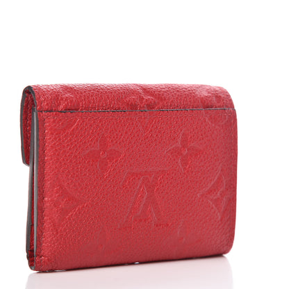 Louis Vuitton Empreinte Zoe Wallet Scarlet 3 of 8