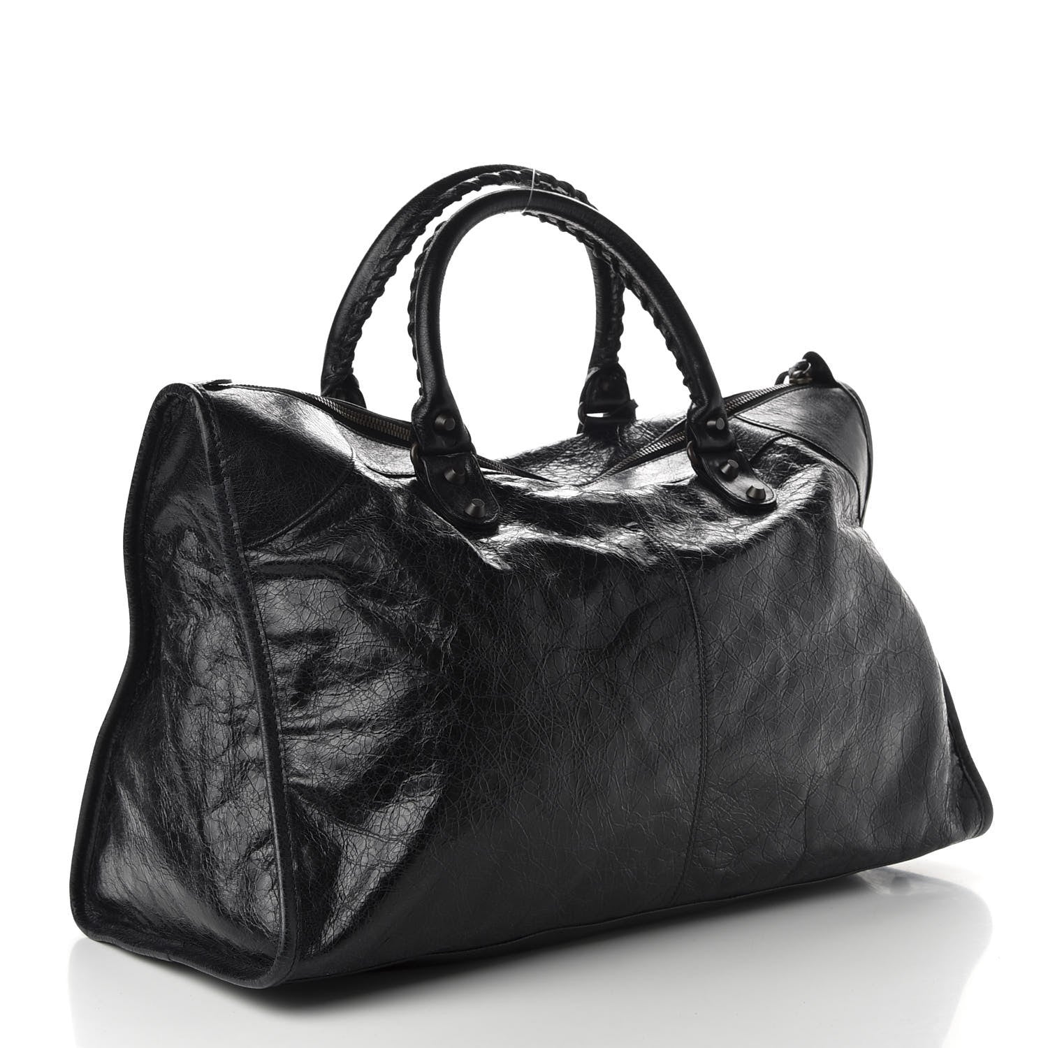 Balenciaga Agneau Classic Hardware Work Black 3 of 9