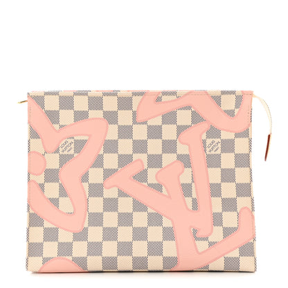 Louis Vuitton Damier Azur Tahitienne Toiletry Pouch 26 1 of 10