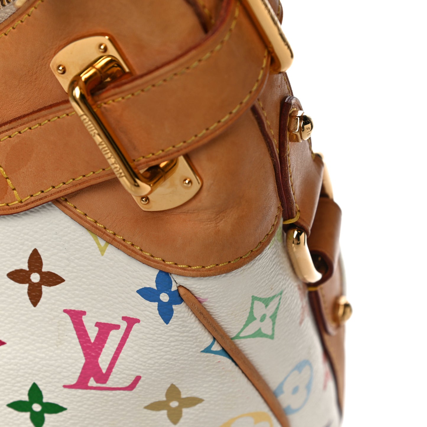 Monogram Multicolor Greta White