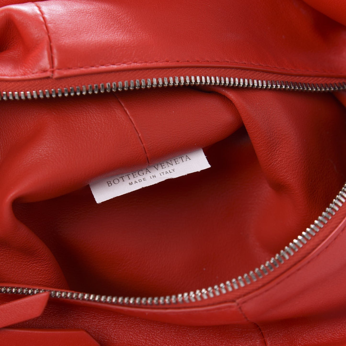 Calfskin Mini Double Knot Bag Red