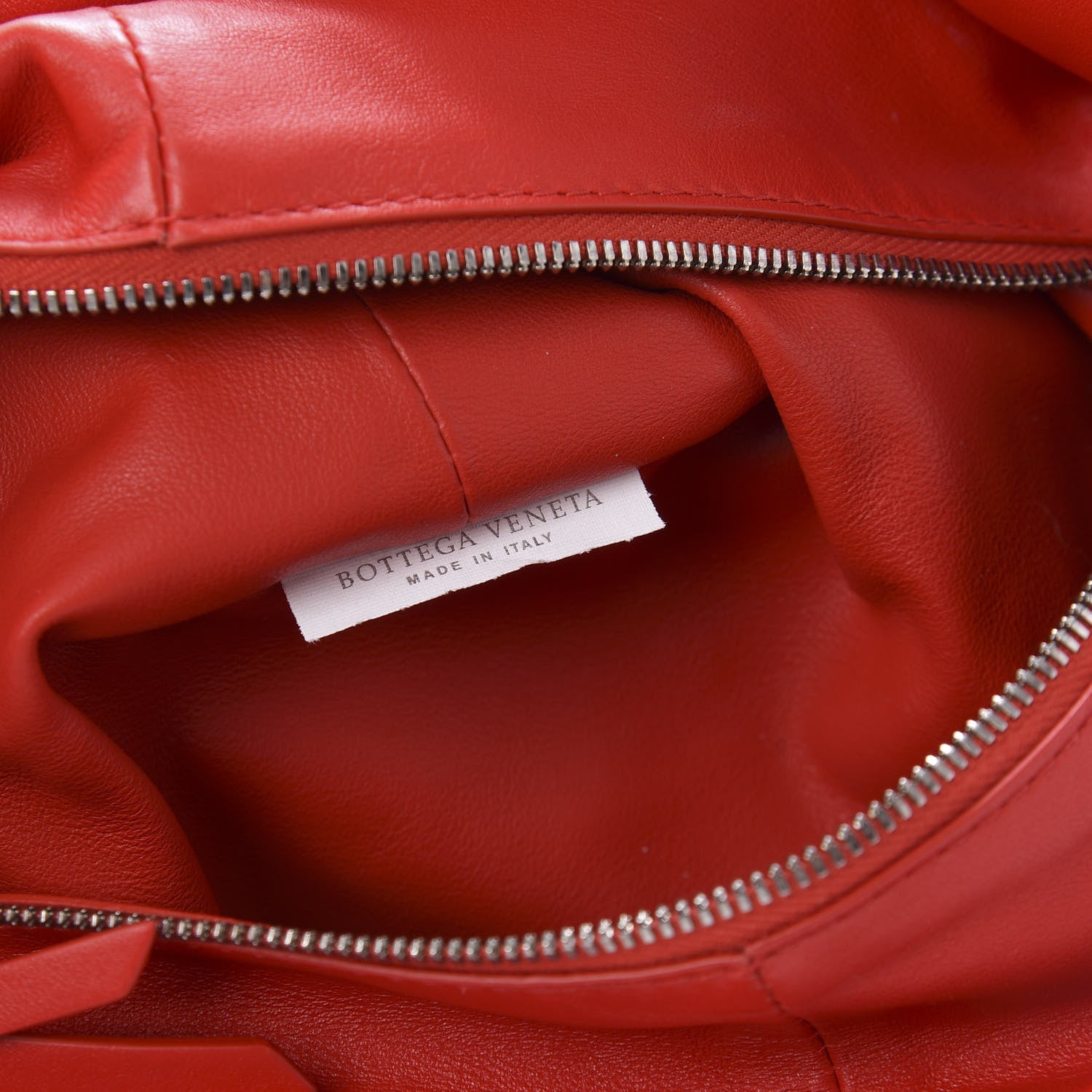 Bottega Veneta Calfskin Mini Double Knot Bag Red 9 of 11