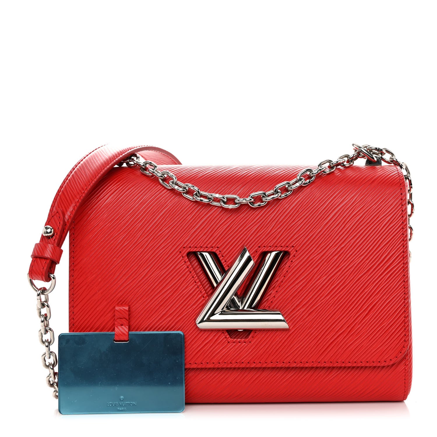 Louis Vuitton Epi Twist Shoulder Bag MM Coquelicot 1 of 11