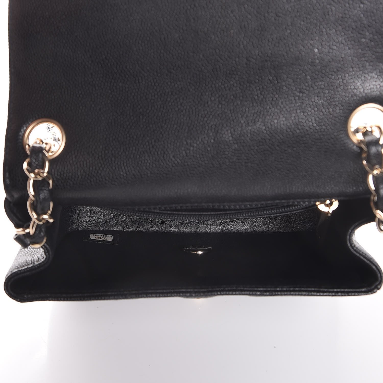 Chanel Caviar Quilted Mini Square Flap Black 5 of 7