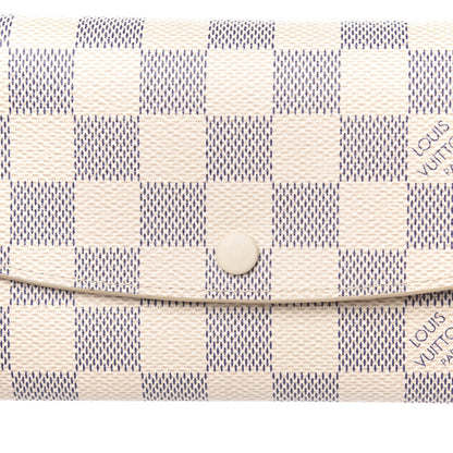 Louis Vuitton Damier Azur Emilie Wallet 9 of 9