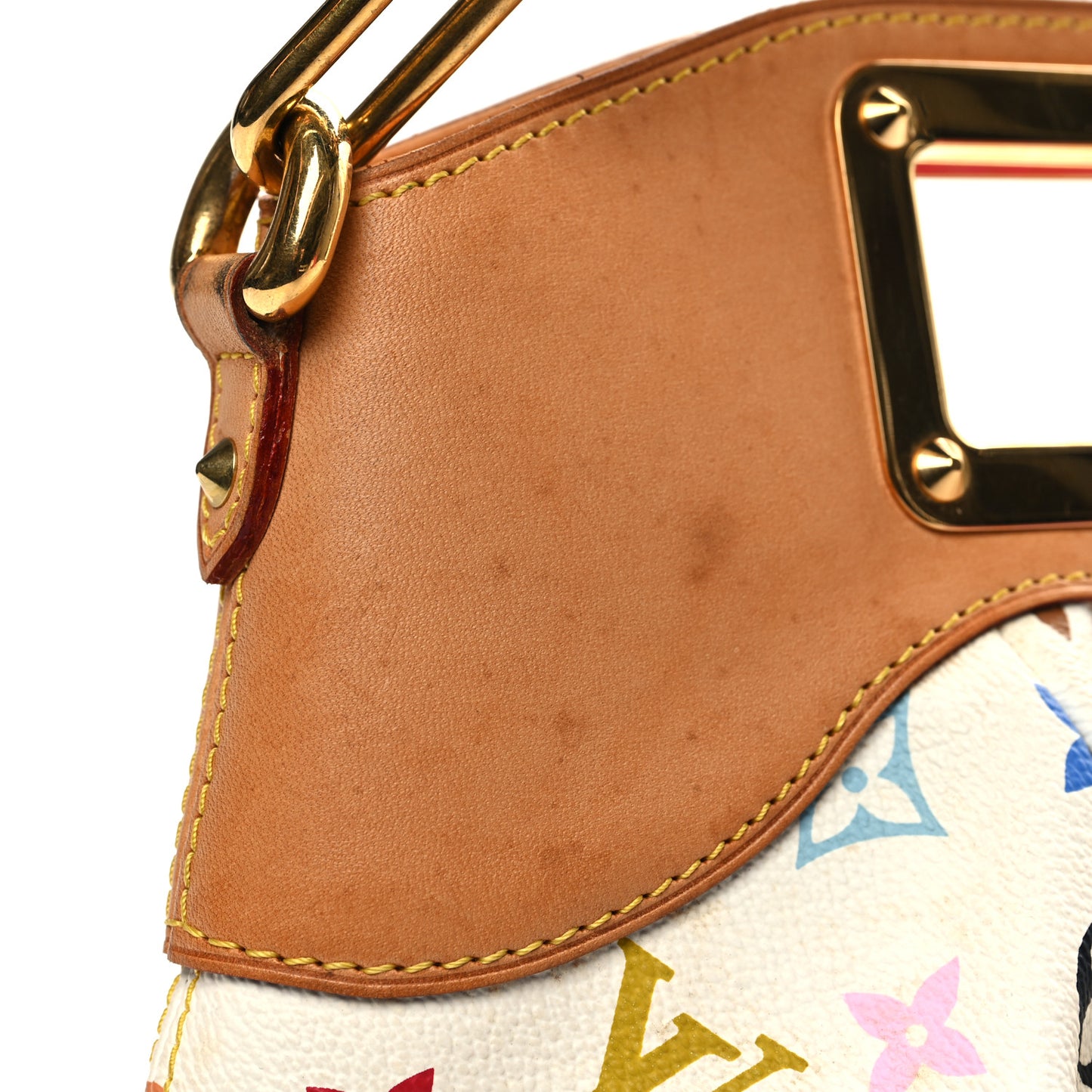 Monogram Multicolor Judy PM White