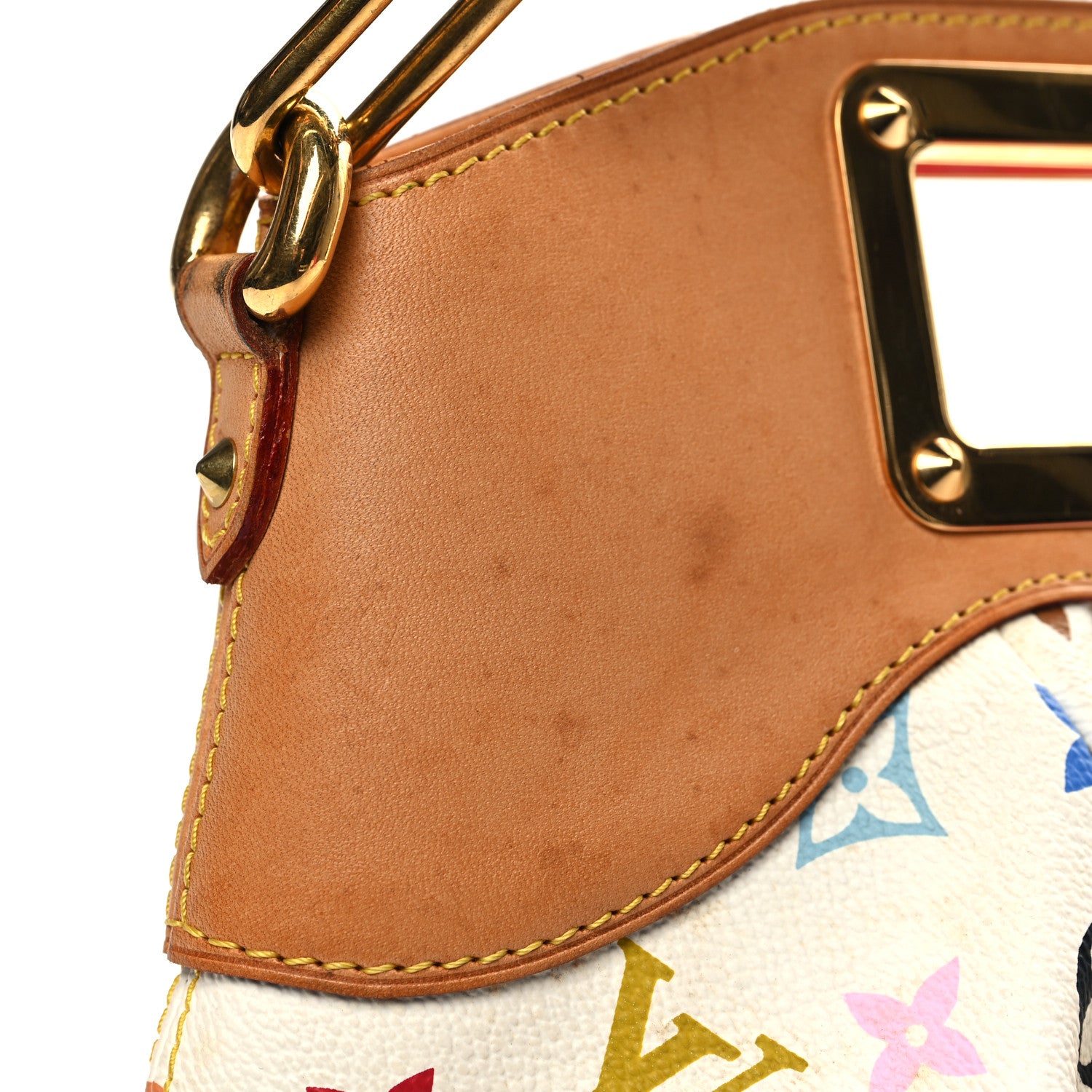 Louis Vuitton Monogram Multicolor Judy PM White 10 of 13