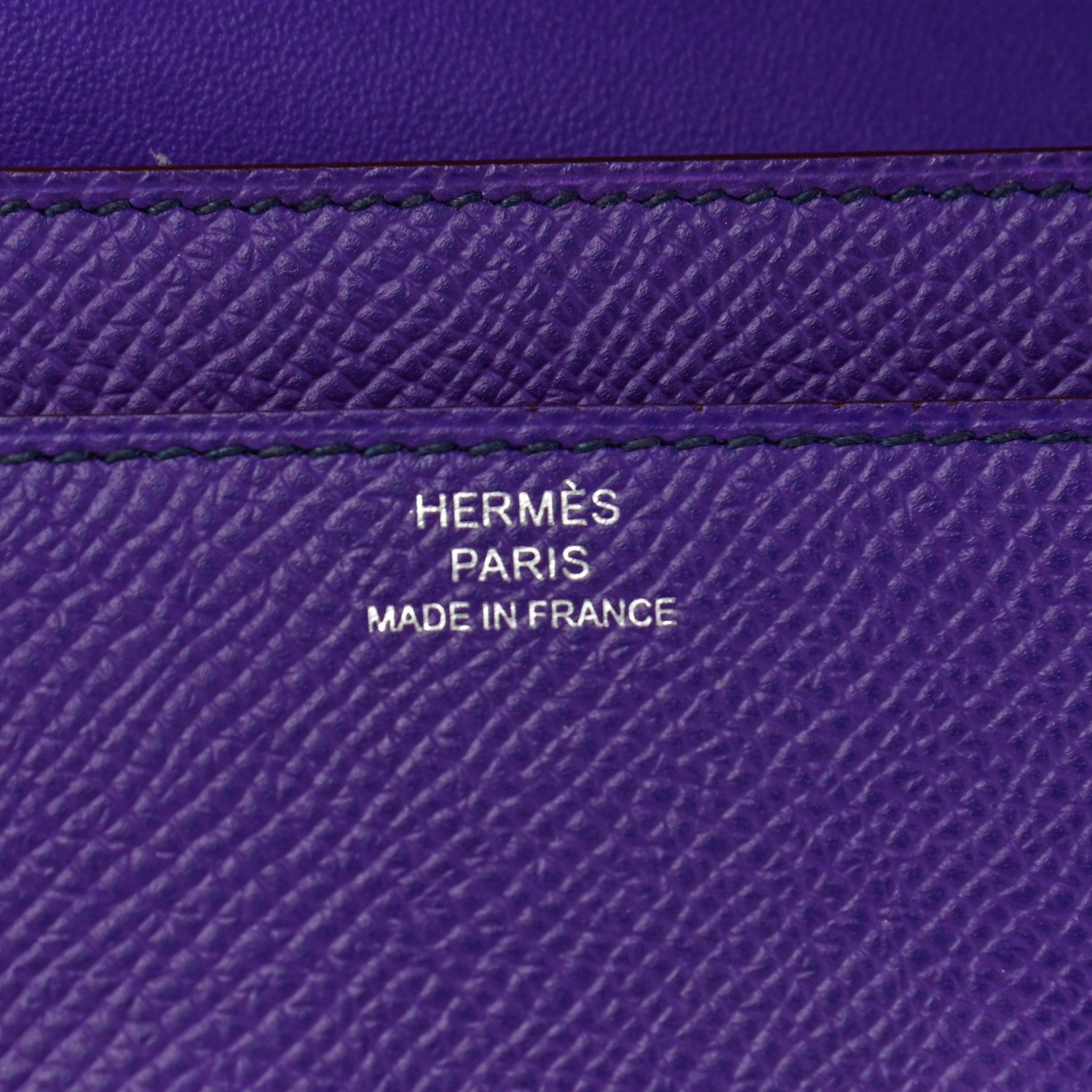 Hermes Epsom Constance Long Wallet Crocus 7 of 9