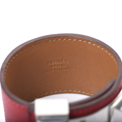 Hermes Epsom Collier de Chien CDC Bracelet S Rouge Casaque 3 of 5