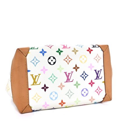 Louis Vuitton Monogram Multicolor Audra White 4 of 10