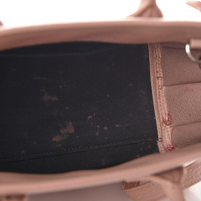 Saint Laurent Grained Calfskin Baby Sac De Jour Antique Rose 11 of 14