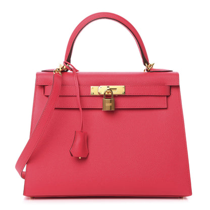 Hermes Epsom Kelly Sellier 28 Rose Extreme 1 of 13