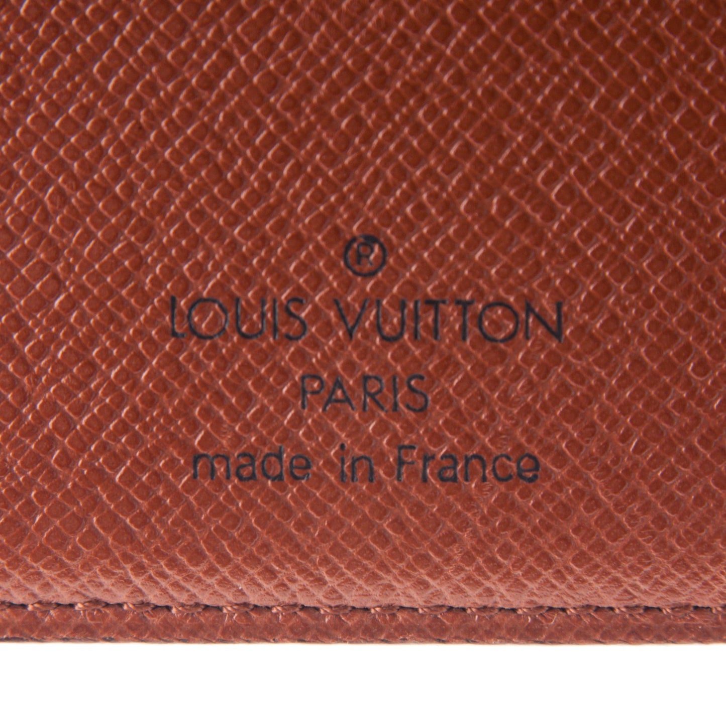 Monogram Porte Valeurs Checkbook Wallet
