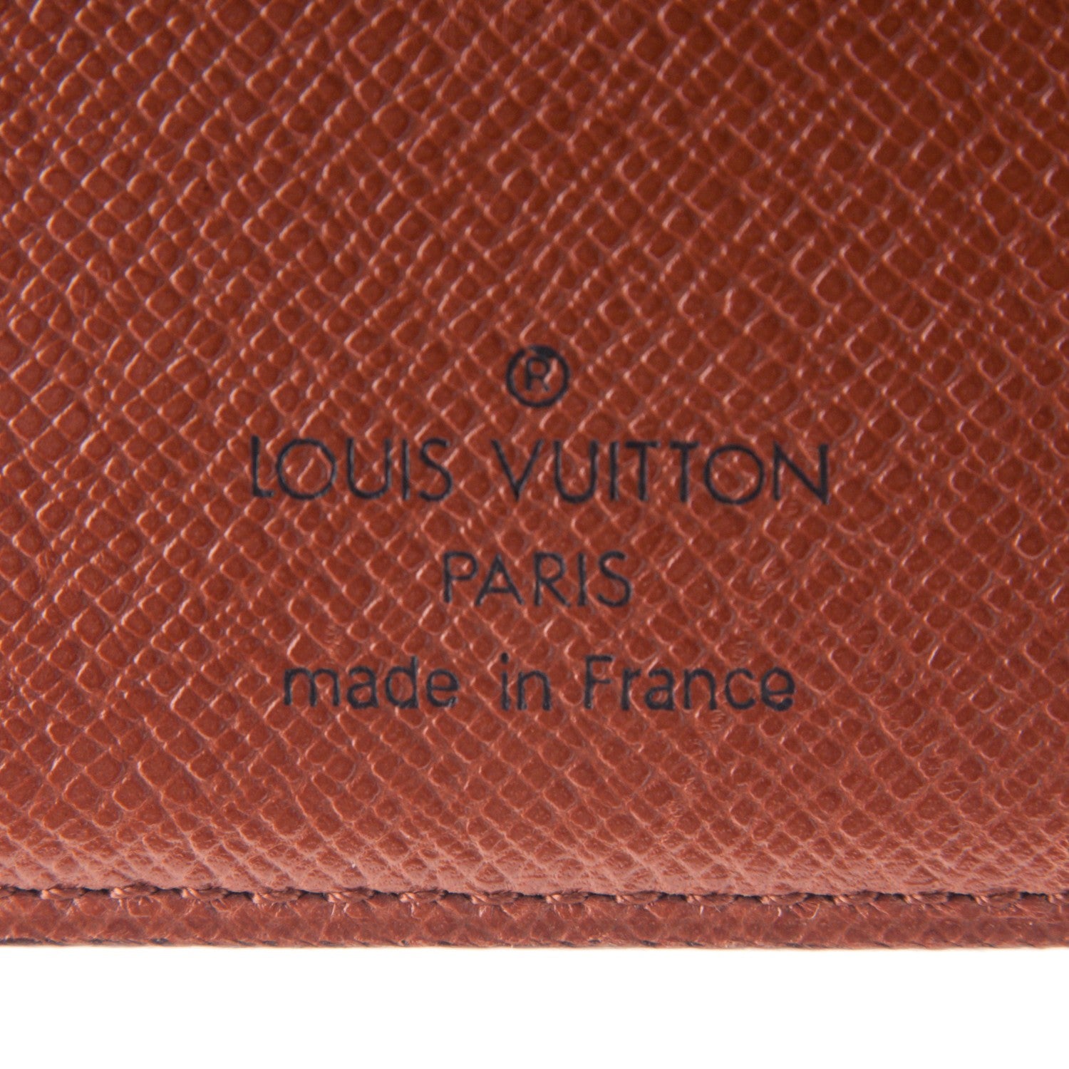 Louis Vuitton Monogram Porte Valeurs Checkbook Wallet 6 of 7