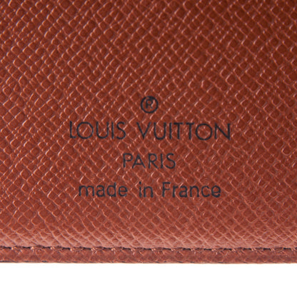 Louis Vuitton Monogram Porte Valeurs Checkbook Wallet 6 of 7