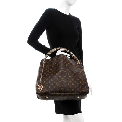 Louis Vuitton Snakeskin Monogram Artsy MM 2 of 9