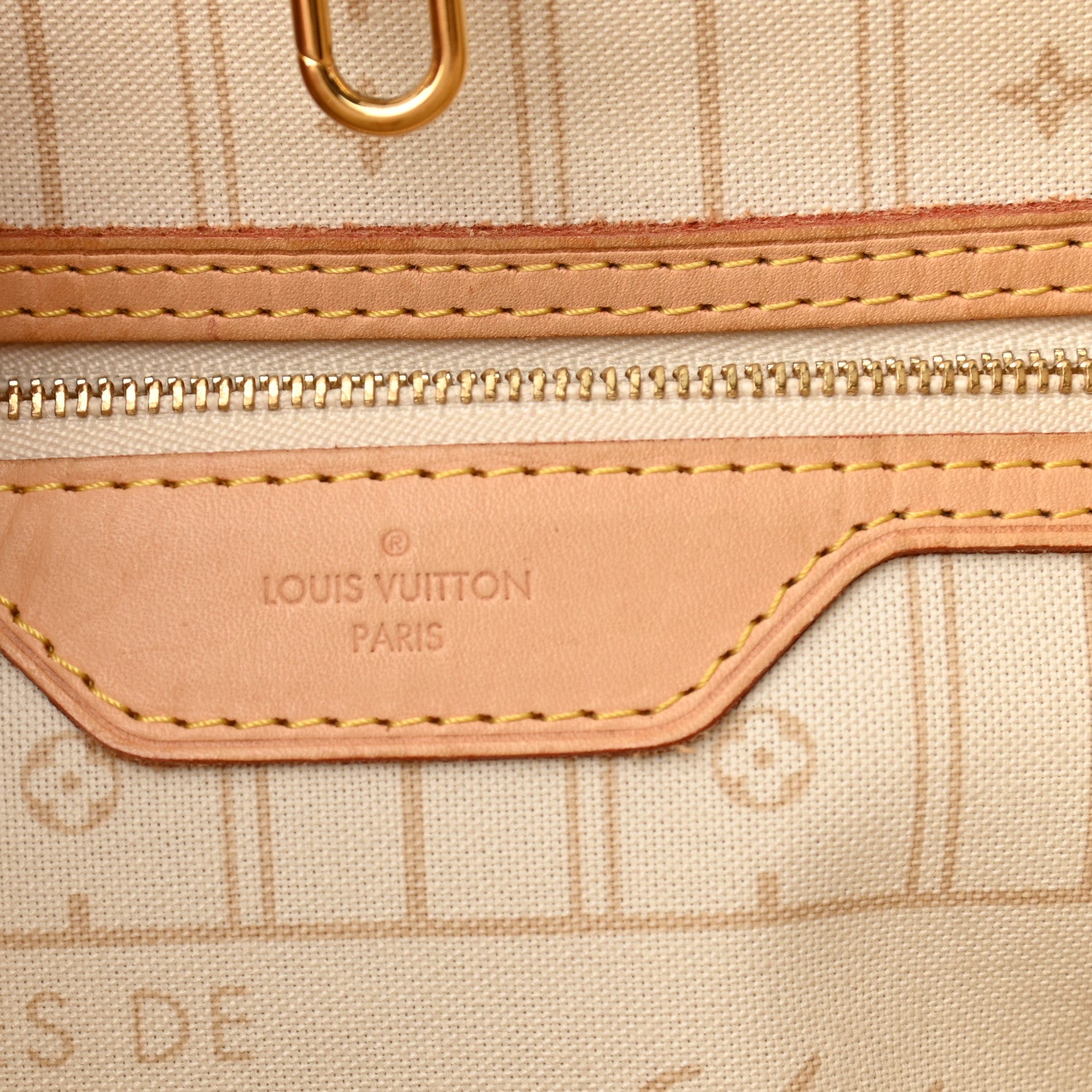 Louis Vuitton Damier Azur Neverfull MM 6 of 11