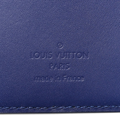 Louis Vuitton Cowhide Monogram Bandana Pocket Organizer Blue 6 of 7