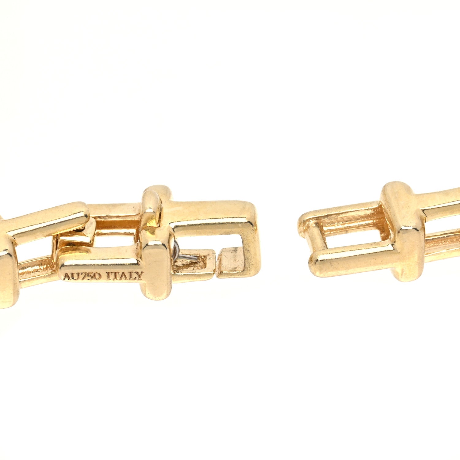 Tiffany 18K Yellow Gold T Narrow Chain Necklace 3 of 4