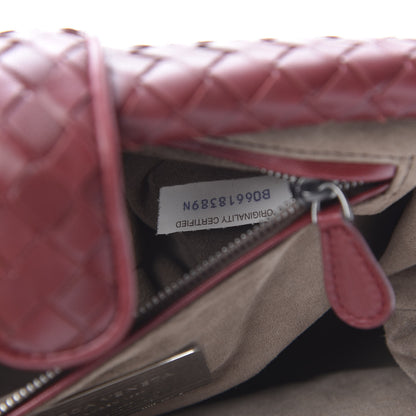 Bottega Veneta Nappa Intrecciato The Lauren 1980 Clutch Gigolo Red 7 of 8