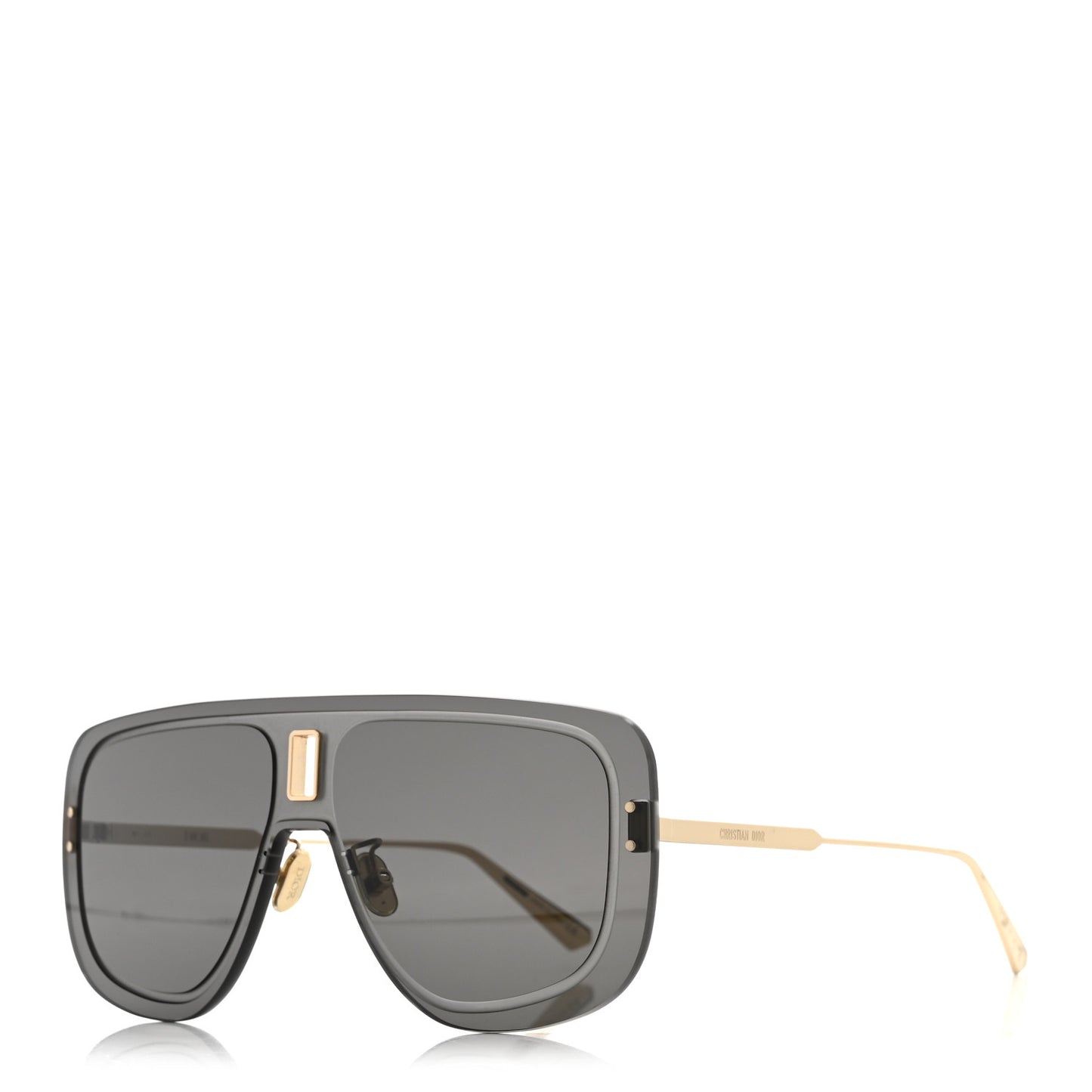 UltraDior Mask Sunglasses Gold Grey