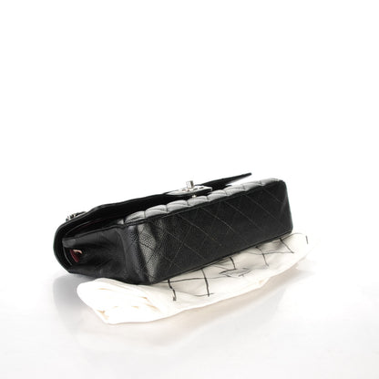 Chanel Caviar Quilted Medium Double Flap Black 4 of 7