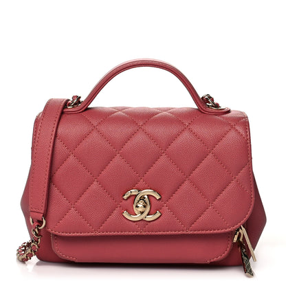 Chanel Caviar Quilted Small Business Affinity Flap Pink 1 of 11