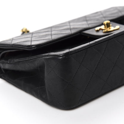 Chanel Lambskin Quilted Small Double Flap Black 6 of 14