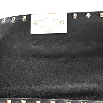 Valentino Garavani Lambskin Rockstud Spike Belt Bag Black 12 of 12