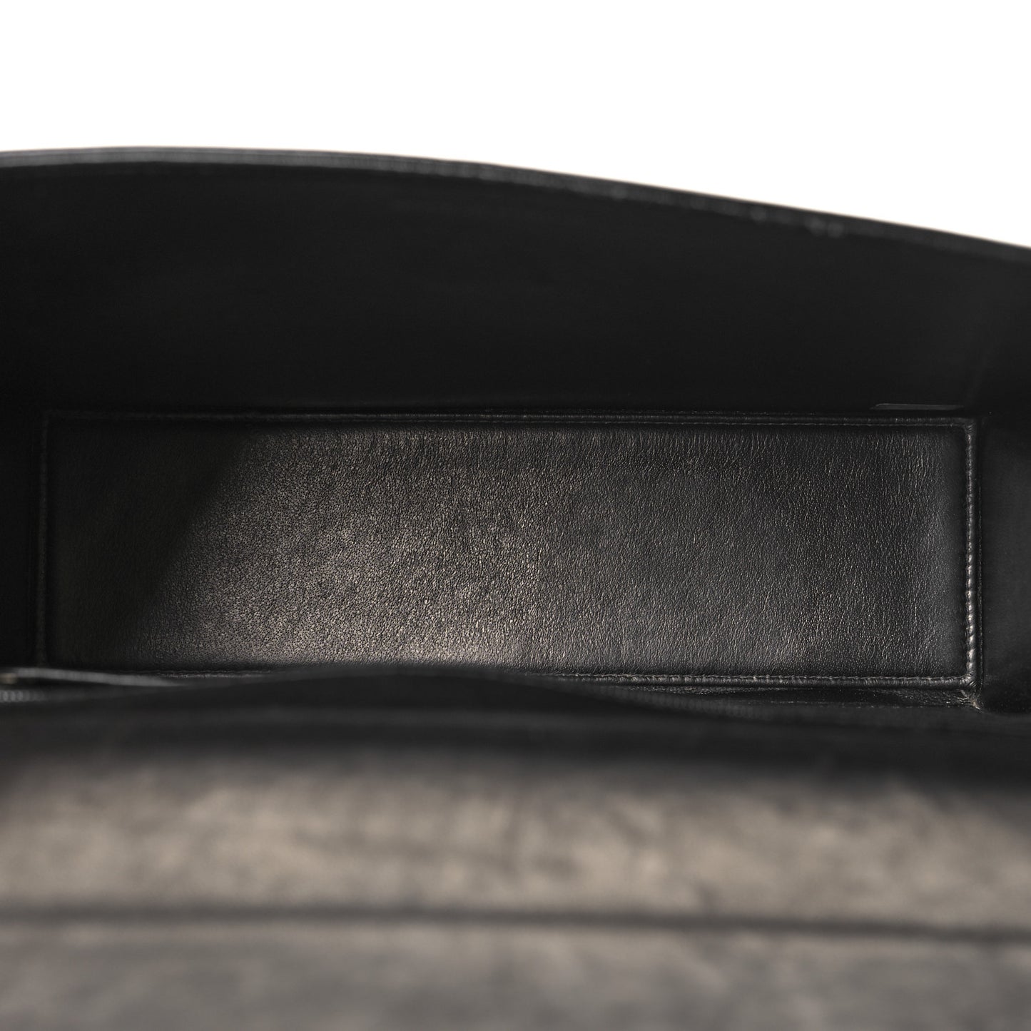 Lambskin Patent CC Snake Chain Flap Bag Black