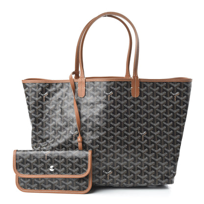 Goyard Goyardine Saint Louis PM Black Gold 1 of 8