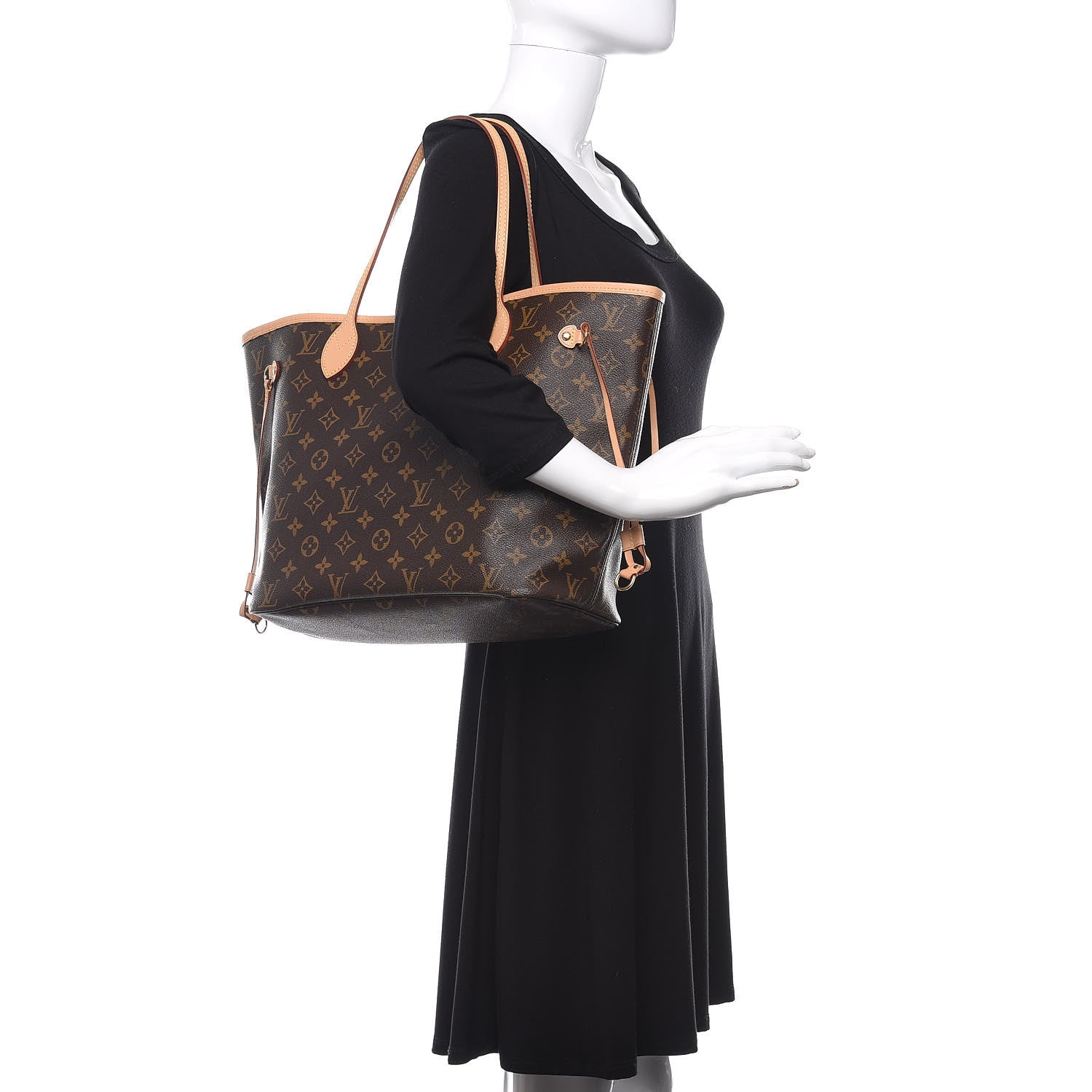 Louis Vuitton Monogram Neo Neverfull MM 2 of 11