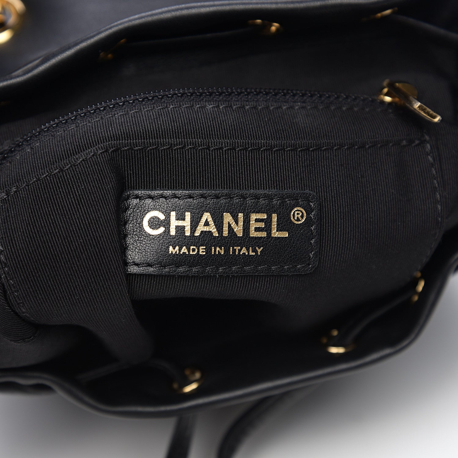 Chanel Calfskin Quilted Mini Urban Spirit Backpack Black 5 of 10