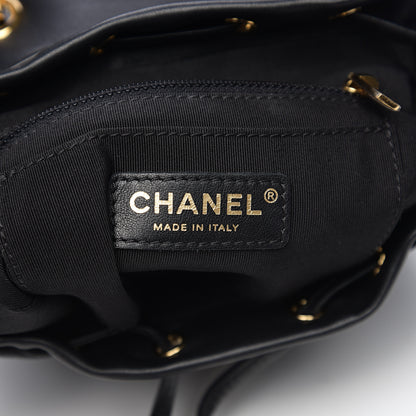 Chanel Calfskin Quilted Mini Urban Spirit Backpack Black 5 of 10