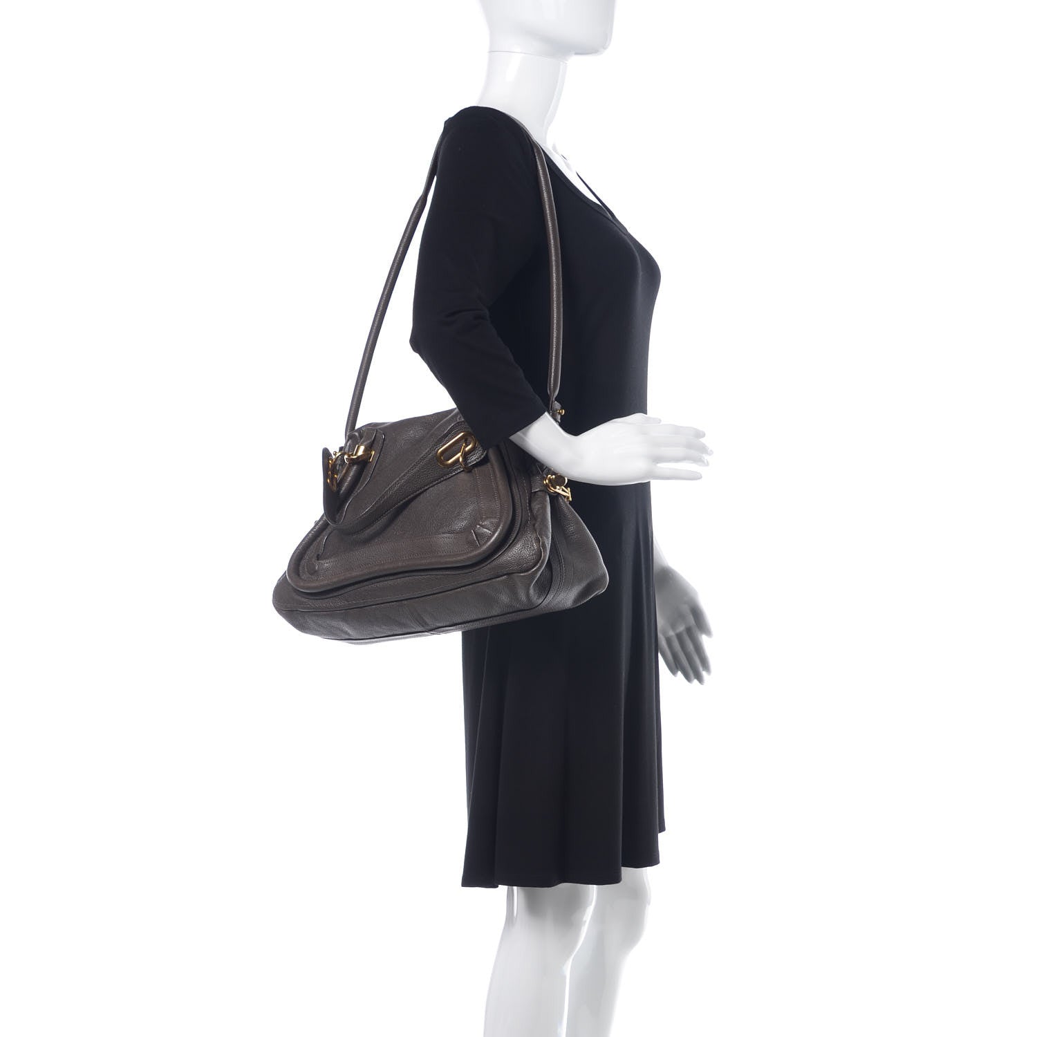 Chloe Calfskin Medium Paraty Rock 2 of 17