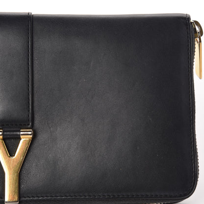 Saint Laurent Calfskin Classic Y Ligne Zip Around Wallet Black 12 of 12