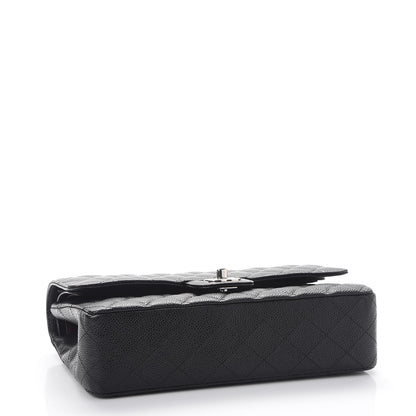 Chanel Caviar Quilted Medium Double Flap Black 4 of 8