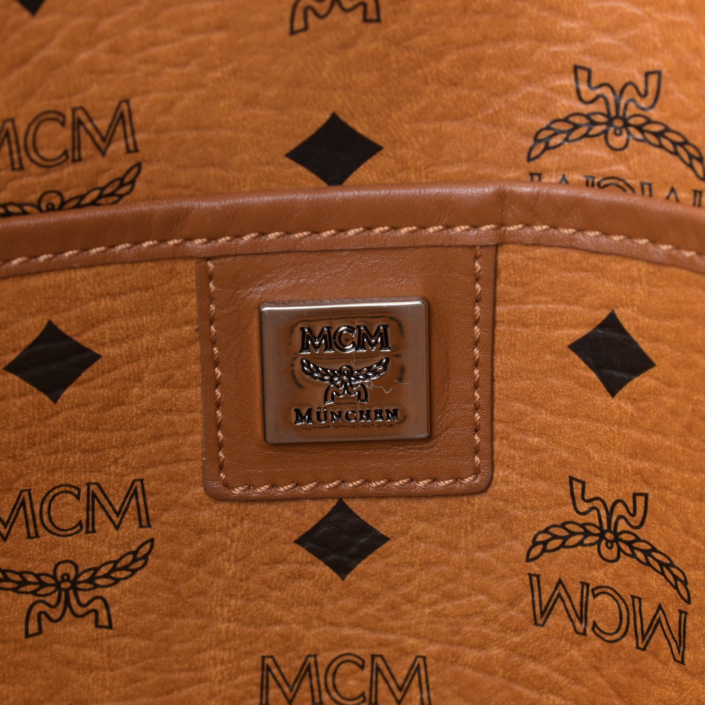 Visetos Shopper Tote Cognac