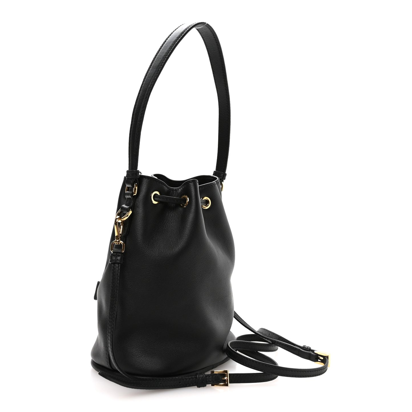 Nappa Mini Re-Edition 1978 Bucket Bag Black