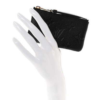 Louis Vuitton Empreinte Monogram Giant Key Pouch Black 2 of 7