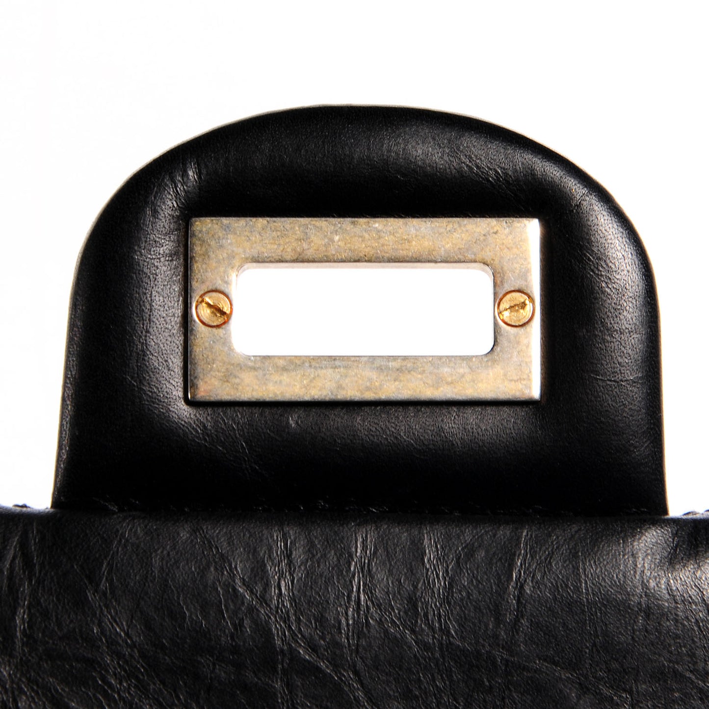 Aged Calfskin 2.55 Reissue 225 Flap Black