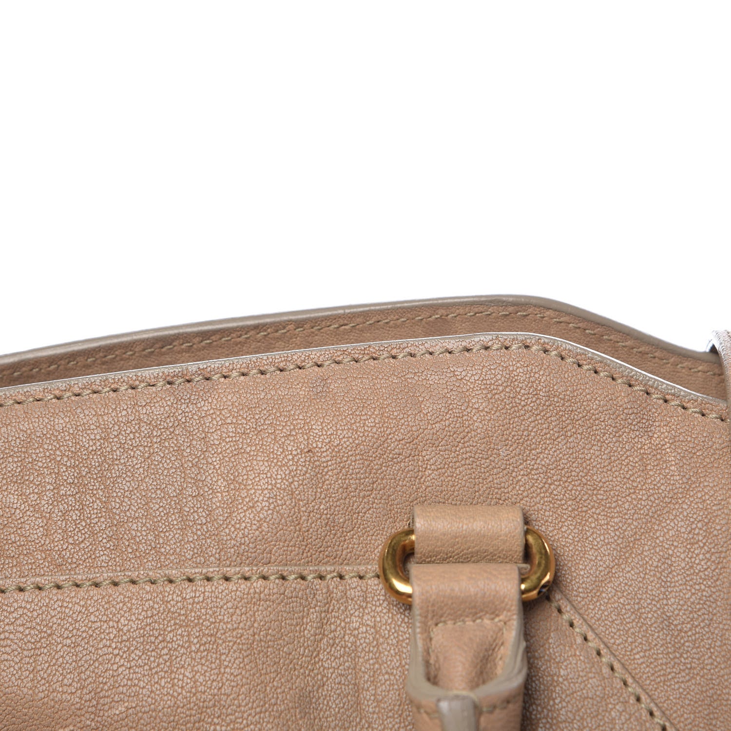 Saint Laurent Sheepskin Medium Cabas ChYc Taupe 15 of 22