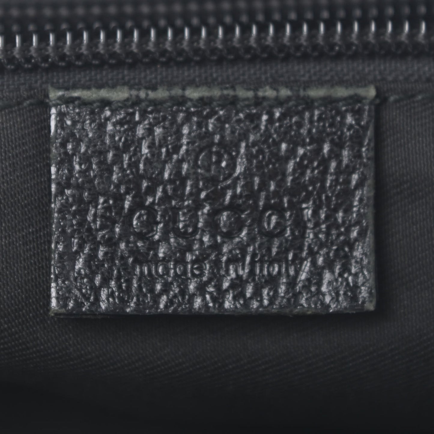 Monogram Web Medium Half Moon Hobo Black