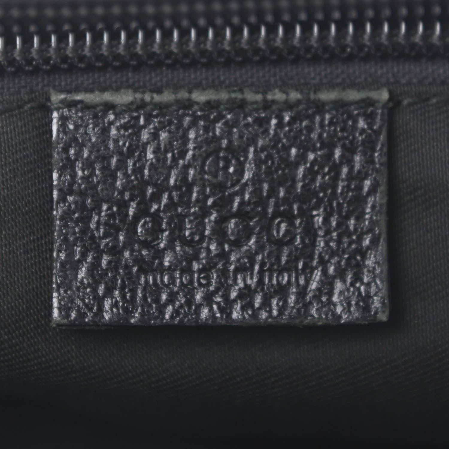 Gucci Monogram Web Medium Half Moon Hobo Black 6 of 10