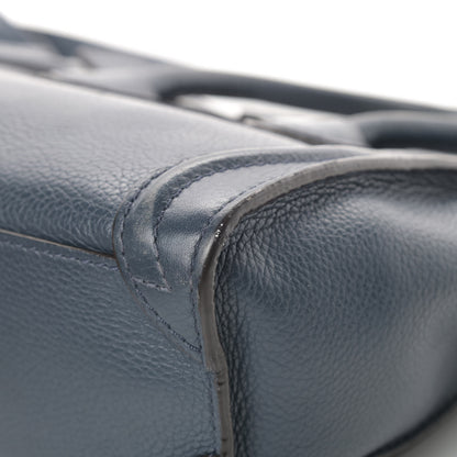 Celine Drummed Calfskin Nano Luggage Orage 11 of 19