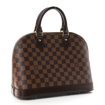 Louis Vuitton Damier Ebene Alma PM 3 of 12