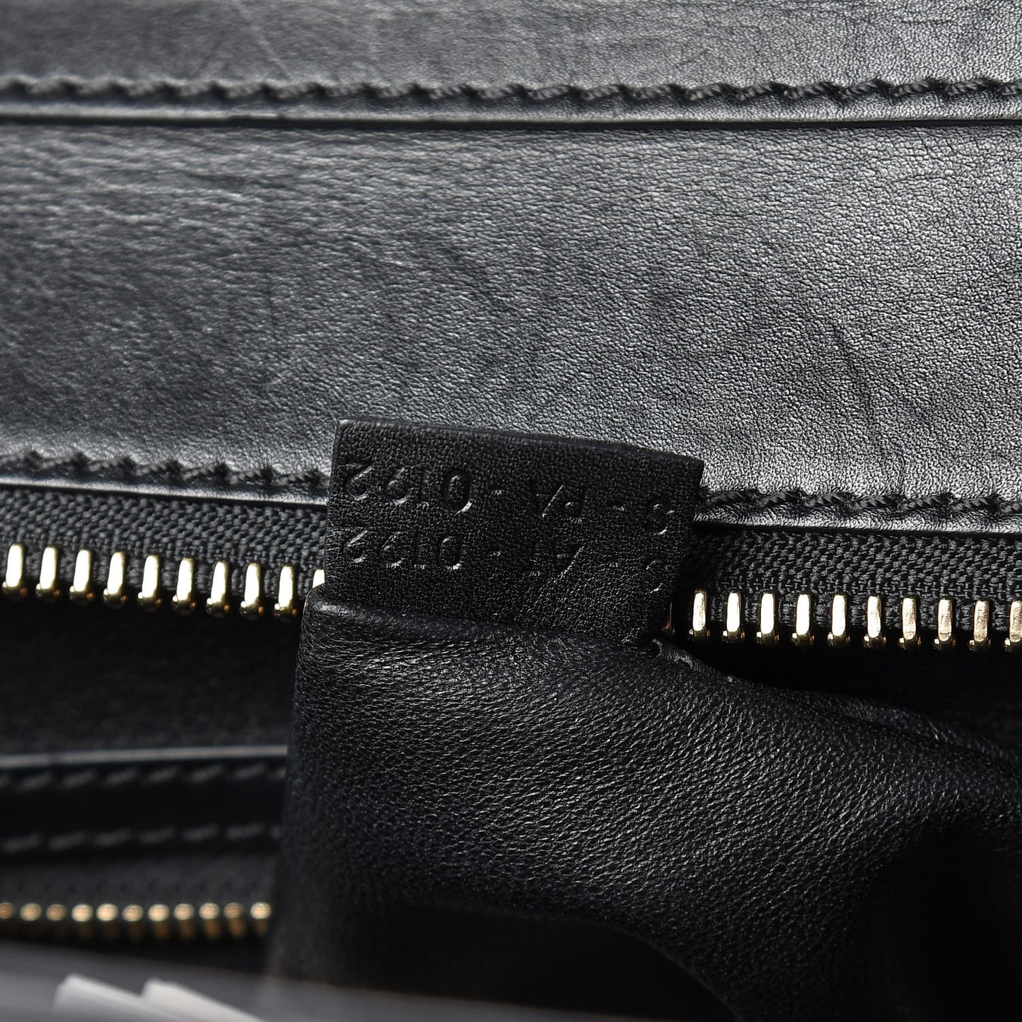 Smooth Calfskin Mini Luggage Black